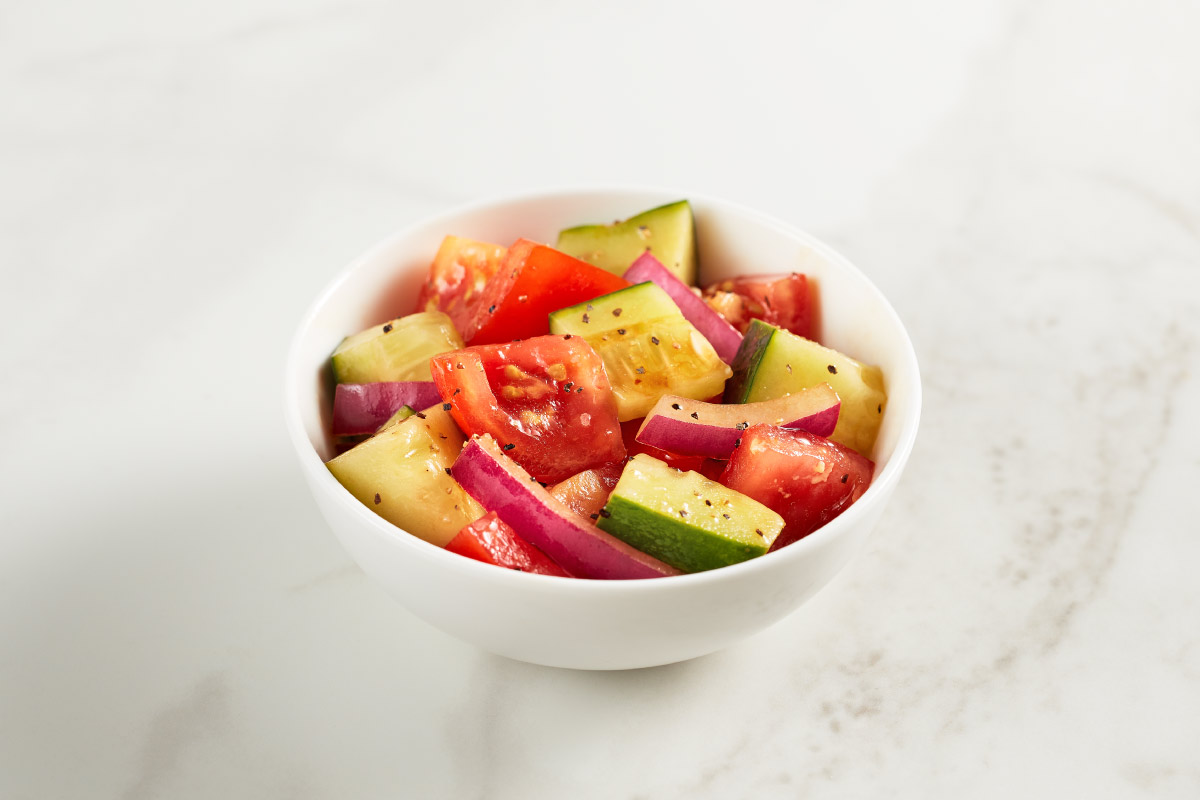 Tomato & Cucumber Salad