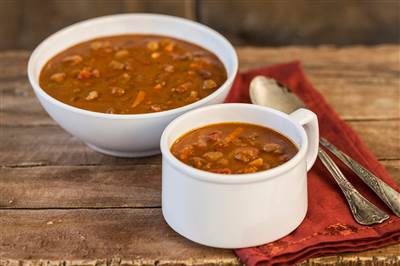 Veggie soup and fresh fruit - low cal - Picture of McAlister's